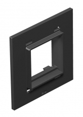 Торцевая крышка бокса Telitank T4L/T8NL на 1 Modul45 (полиамид,черный) (T8NL P45 9011) | 7408474 | OBO Bettermann