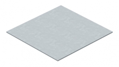 Заглушка монтажного основания прямоугольная для GES4 205x205x3 мм (сталь) (DUG B 4) | 7407168 | OBO Bettermann