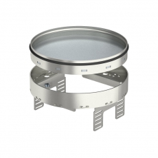 Кассетная рамка RKRN2UZD3 ном.размер R4 D 215 мм (сталь) (RKRN2UZD3R4VS25) | 7409140 | OBO Bettermann