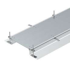 Секция кабельного канала OKA-G глухая, с фиксаторами 2400x600x140 мм (сталь) (OKA-G60040140R) | 7424048 | OBO Bettermann