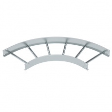 Угловая секция 90° лестничного лотка 110х500 мм R=500 мм (LB 90 1150 R5 FS) | 6217688 | OBO Bettermann