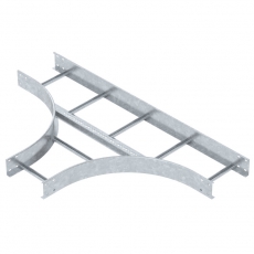 Т-образная секция лестничного лотка 110х300 мм R=500 мм (LT 1130 R5 FT) | 6219405 | OBO Bettermann