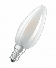 Лампа светодиодная LEDPCLB40 4W/827 230VGLFR E14 10X1 | 4058075438576 | OSRAM