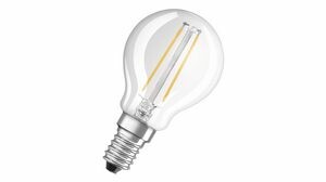 Лампа светодиодная LEDPCLP25 2,5W/827 230V FIL E1410X1 | 4058075287969 | OSRAM