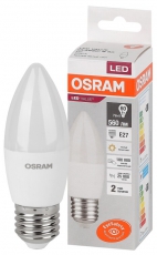 Лампа светодиодная LED Value CL- B 7W/830 230V E27 10X1 | 4058075579446 | OSRAM