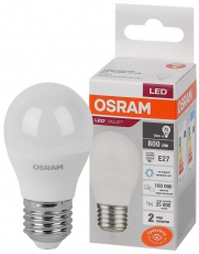Лампа светодиодная LED Value CL- P 10W/865 230V E27 10X1 | 4058075579958 | OSRAM