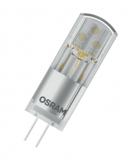 Лампа светодиодная PARATHOM PIN 2, 4W, G4, 12в LEDPPIN30 CL 2, 4W/827 12V G4 FS1 | 4058075811492 | Osram
