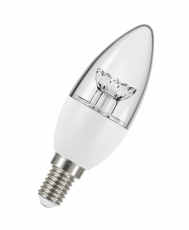 Лампа светодиодная свеча LED LS CLB 40 5.4W/830 220-240V CL E14 470lm 240* 15000h | 4052899971592 | LEDVANCE
