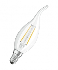 Лампа светодиодная LED SCL BA40 4W/827 230V CL FIL E14 470lm FS1 | 4058075055452 | Osram