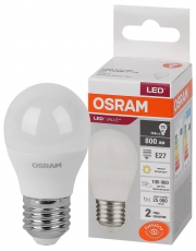 Лампа светодиодная LED Value CL- P 10W/830 230V E27 10X1 | 4058075579897 | OSRAM