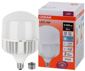 Лампа светодиодная промышленная LED HW 65W/865 230V E27/E40 8X1 6500Лм | 4058075576919 | OSRAM