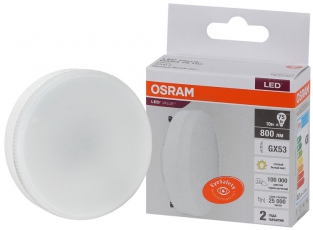 Лампа светодиодная LED Value GX53 10W/830 230V GX53 10X1 | 4058075582064 | OSRAM