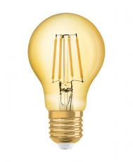 Лампа светодиодная 1906LEDCLA68 8W/825230VFILGDE2710X1 | 4058075293359 | OSRAM