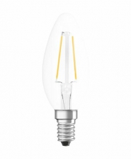 Лампа светодиодная LED Retrofit CLASSIC B 25 2,5 W/2700K E14 | 4058075436688 | OSRAM