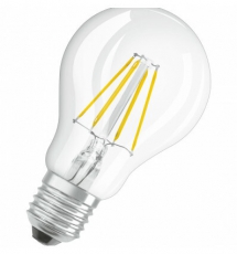 Лампа светодиодная LEDPCLA40 4W/840 230V FIL E27 10X1 | 4058075439610 | OSRAM