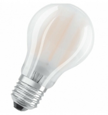 Лампа светодиодная LEDPCLA40D 5W/827 230VGLFR E27 10X1 | 4058075439399 | OSRAM