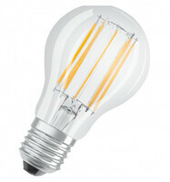 Лампа светодиодная LEDPCLA100 10W/827 230V FIL E2710X1 | 4058075438538 | OSRAM