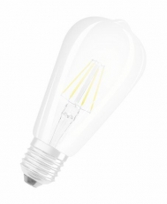 Лампа светодиодная LED Retrofit CLASSIC ST 60 CL 6,5 W/2700K E27 | 4058075434400 | OSRAM