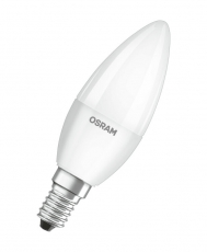 Лампа светодиодная LED 5,4Вт Е14 230В 3000К LS CLB 40 свеча | 4052899971608 | Osram