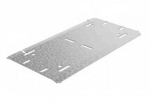 Протектор соединения лотков УЛ шириной 500 мм, толщ. 1,0 мм, гор. цинк | ПР-500-1,0-ГЦ | Ostec