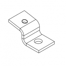 Балочный зажим с резьбой 73 (гальваника) | БЗэг73 | Ostec