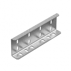 Соединитель боковой к лоткам ПЛК высотой 35 мм, толщ. 2,0 мм, Сендзимир цинк | СБП-35-2,0-СЦ | Ostec