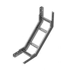 Угол внутренний для лестничного лотка НЛО 500х60, толщ. 1,5 мм, Сендзимир цинк | УВННЛО90-500х60-1,5-СЦ | Ostec