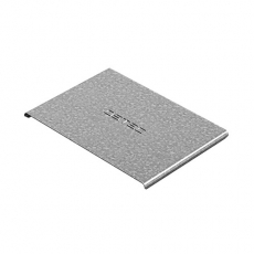 Крышка к повороту вертикальному вниз к лотку 300х65, толщ. 1,0 мм, Сендзимир цинк | КПВН-300х65-1,0-СЦ | Ostec