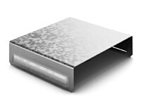 Крышка к угловому соединителю внутреннему к лотку 50, толщ. 1,0 мм, гор. цинк | КУСВН90-50-1,0-ГЦ | Ostec