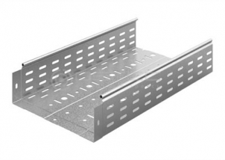 Лоток перфорированный  300х100х2500х1,0мм | ЛПМЗТ(М)-300х100пр | OSTEC