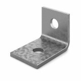 Пластина угловая 90 град. 2 отверстия 41 (окрашенная) | УПЛо2-41 | Ostec