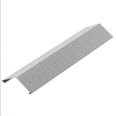 Крышка двускатная к лотку 100х3000, толщ. 1,0 мм, гор. цинк | КДЛЗТ-100х3000-1,0-ГЦ | OSTEC