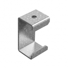 Распорка поворотно-потолочного держателя 50х50 мм, толщ. 3,0 мм, Сендзимир цинк | РППД5-3,0-СЦ | OSTEC