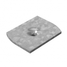 Пластина канальная для лестничного лотка ЛКР | КПЛКР | OSTEC