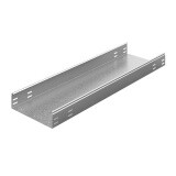 Лоток неперфорированный 300х80х3000, толщ. 1,0 мм, гор. цинк | УЛН-300х80х3000-1,0-ГЦ | Ostec