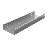 Лоток неперфорированный 150х100х3000, толщ. 1,5 мм, гор. цинк | УЛН-150х100х3000-1,5-ГЦ | Ostec