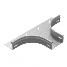 Ответвитель горизонтальный плавный универсальный 600х100 Сендзимир цинк| ОГРП-600х100-1,0-R100-СЦ | OSTEC