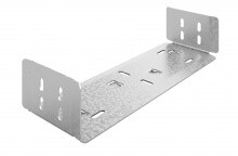 Протектор-соединитель универсальный к лоткам УЛ 600х80, толщ. 1,2 мм, Сендзимир цинк | ПСУУЛ-600х80-1,2-СЦ | Ostec