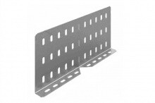 Соединитель универсальный изменяемый для лотка УЛ высотой 150, 200 мм, толщ. 1,0 мм, Сендзимир цинк | СЛУИ-150-200-1,0-СЦ | Ostec