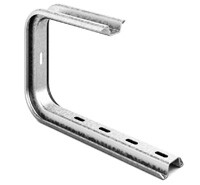 С-подвес потолочный усиленный 100 мм, толщ. 1,5 мм, гор. цинк | СППУ-100-1,5-ГЦ | OSTEC