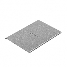 Крышка к повороту вертикальному вниз левому/правому к лотку 100, толщ. 1,0 мм, гор. цинк | КПВНЛП-100-1,0-ГЦ | Ostec