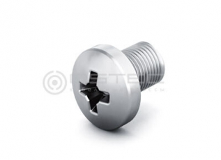 Винт М6х10 DIN 7985, класс прочности 4.8, гальван. цинк | ВМ-6х10.48-DIN-ЭЦ | OSTEC