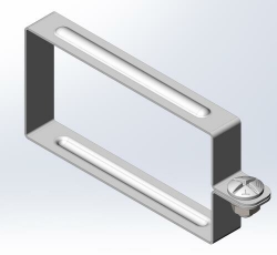 Хомут крышки лотка универсальный 600х200 | ХКУ-600х200 | OSTEC
