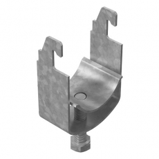 Кабельный хомут профильный 12-16 мм, Сендзимир цинк | КХП-12-16-СЦ | OSTEC