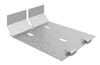 Спуск для кабеля, толщ. 1,5 мм, гор. цинк | СК-1,5-ГЦ | Ostec