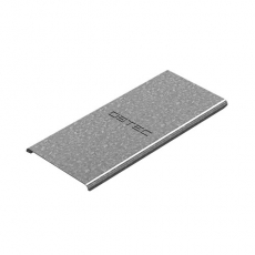 Крышка к ответвителю Т-образному вертикальному к лотку 150х80, толщ. 1,0 мм, Сендзимир цинк | КОТВ-150х80-1,0-СЦ | Ostec