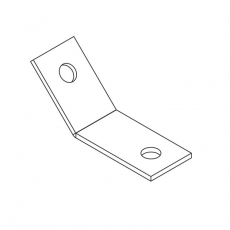 Малый уголок 45 град. (неоцинк.) | УОМч | Ostec
