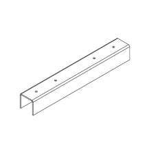 Канальный внутренний соединитель для СТРАТ профиля 41х41 | ВнСПС4141 | Ostec