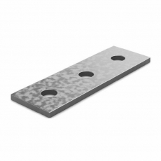 Пластина 3 отверстия (горячий цинк) | ПЛгц3 | Ostec