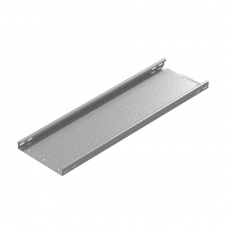 Лоток неперфорированный промышленный 150х35х3000 (2,0 мм) (горячий цинк) | ПЛК(Н)гц-150х35 (2 мм) | Ostec